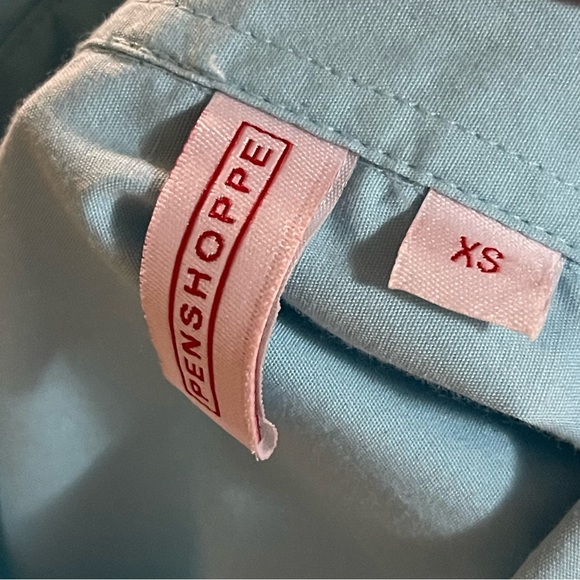PENSHOPPE Blue Button Down Shirt with 1 Design - Picture 7 of 8